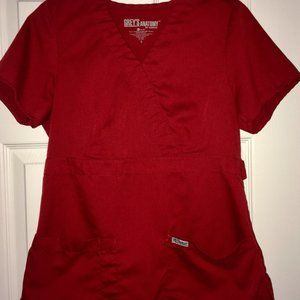 Grey's Anatomy by Barco Scrub Top - Small
